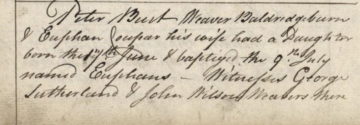  Isabella Ormiston Burt, 11 Jun 1813