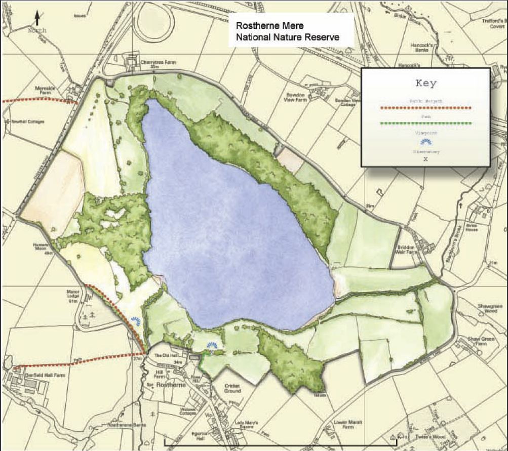 Rostherne_Mere_Map Rostherne Mere Map